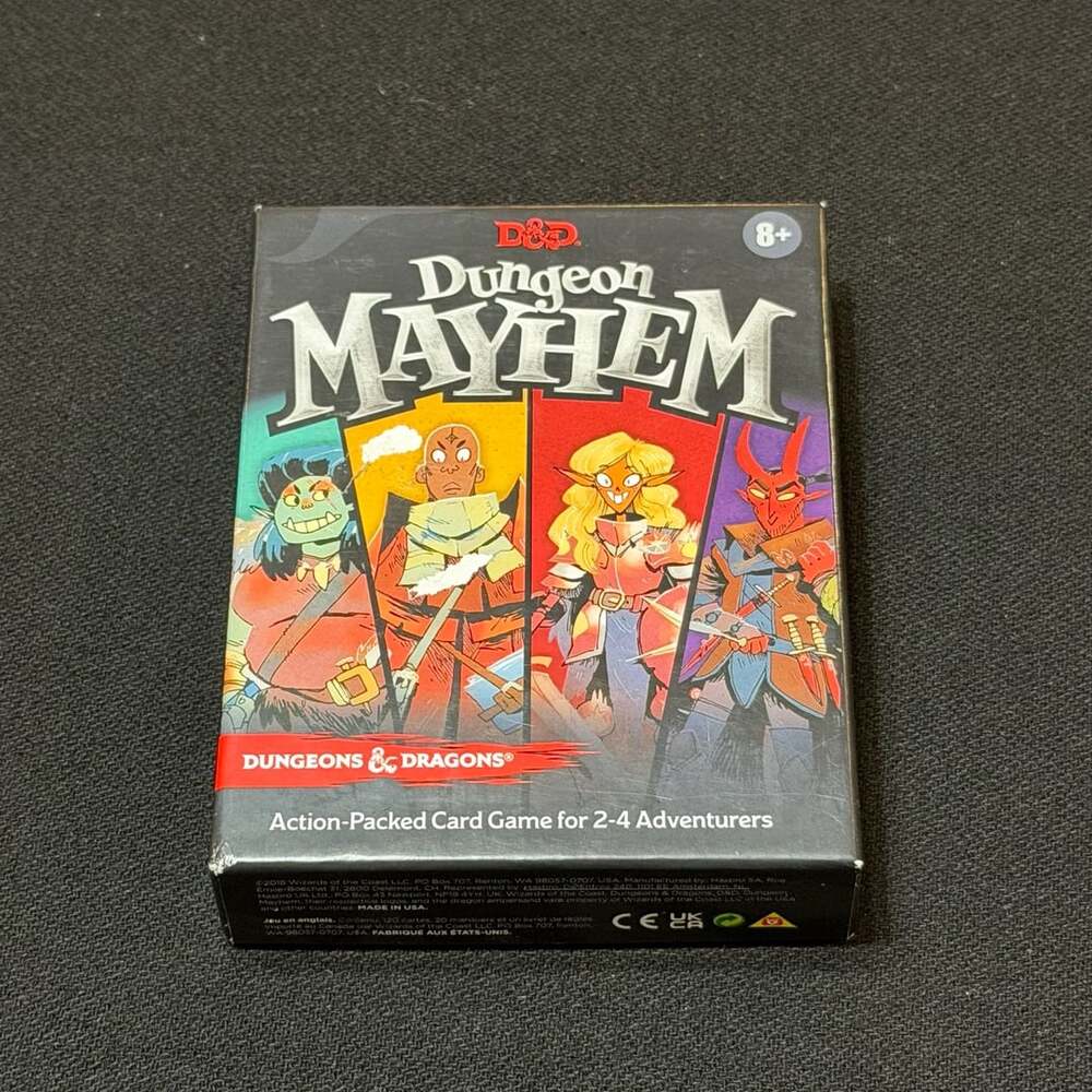 Dungeons & Dragons Dungeon Mayhem Card Game NEW